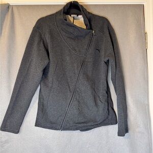 Puma Charcoal Zip-Up Jacket. Excellent Condition.